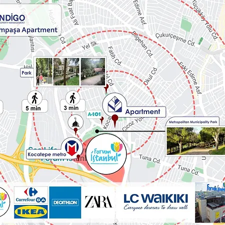 Appartamento Cozy & Bright 1-bdr Near Forum *